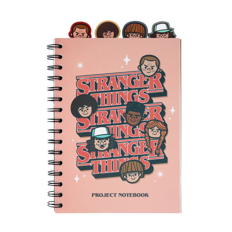 Cuaderno A5 Stranger Things